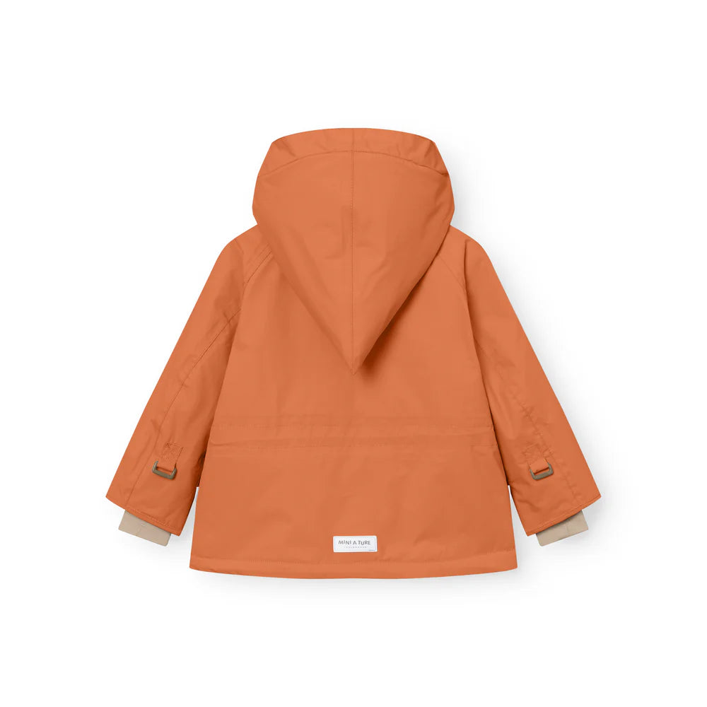 Mini A Ture - Wang fleece lined winter jacket - Leather brown