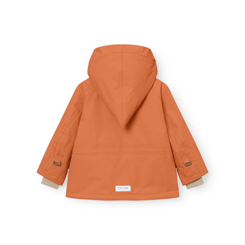 Mini A Ture - Wang fleece lined winter jacket - Leather brown