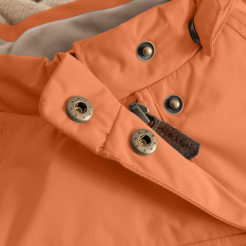 Mini A Ture - Wang fleece lined winter jacket - Leather brown