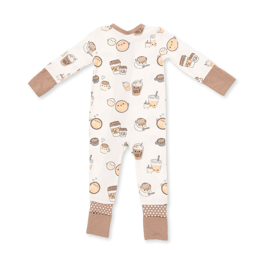 Angel Dear Convertible Romper - Love You A Latte