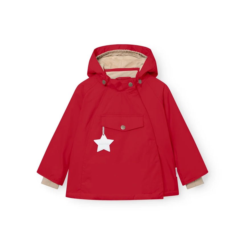Mini A Ture - Wang fleece lined winter jacket - Chili pepper