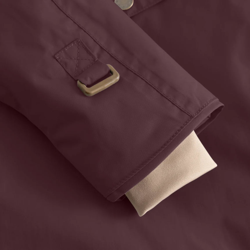 Mini A Ture - Wang fleece lined winter jacket - Fudge aubergine
