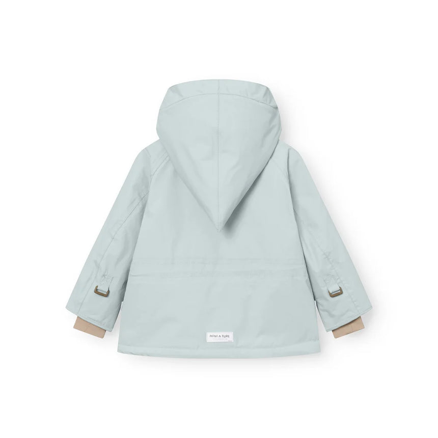 Mini A Ture - Wang fleece lined winter jacket - Baby blue