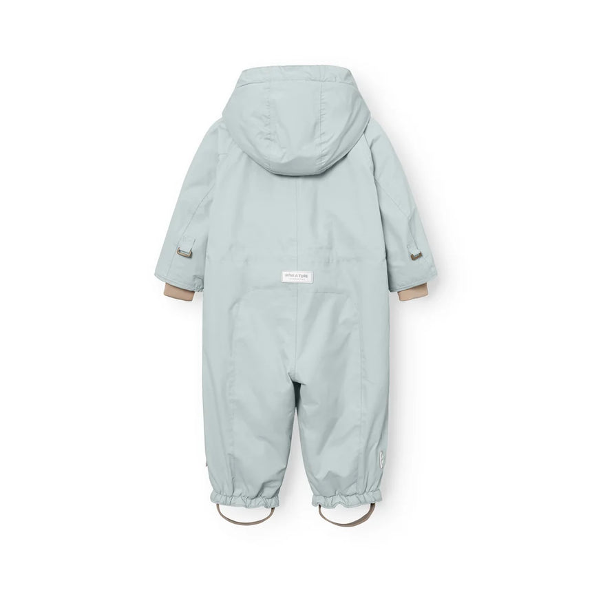 Mini A Ture - Wisti fleece lined snowsuit - Baby blue