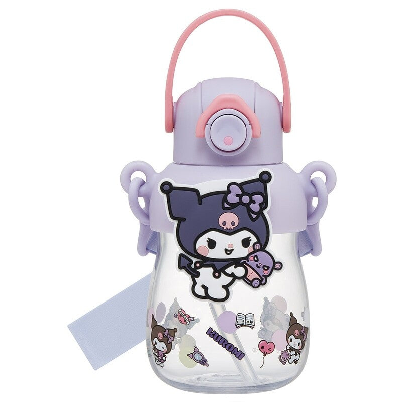 Skater Water Bottle KUROMI 650ml
