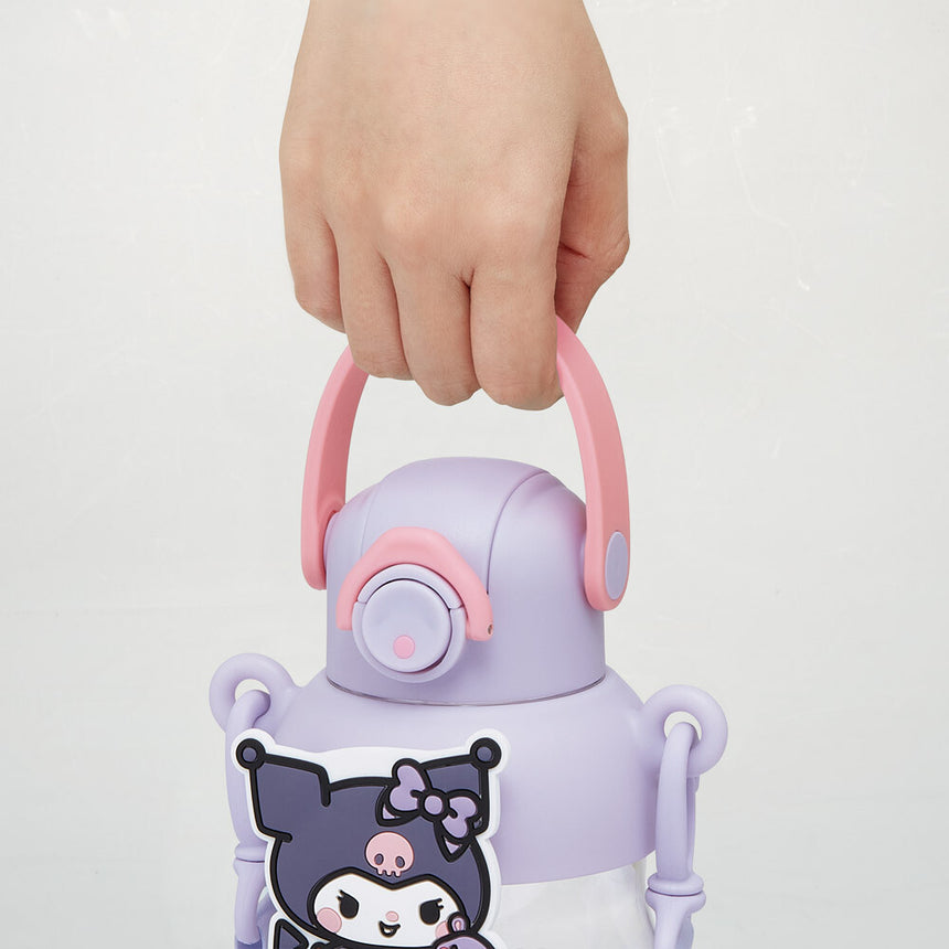 Skater Water Bottle KUROMI 650ml