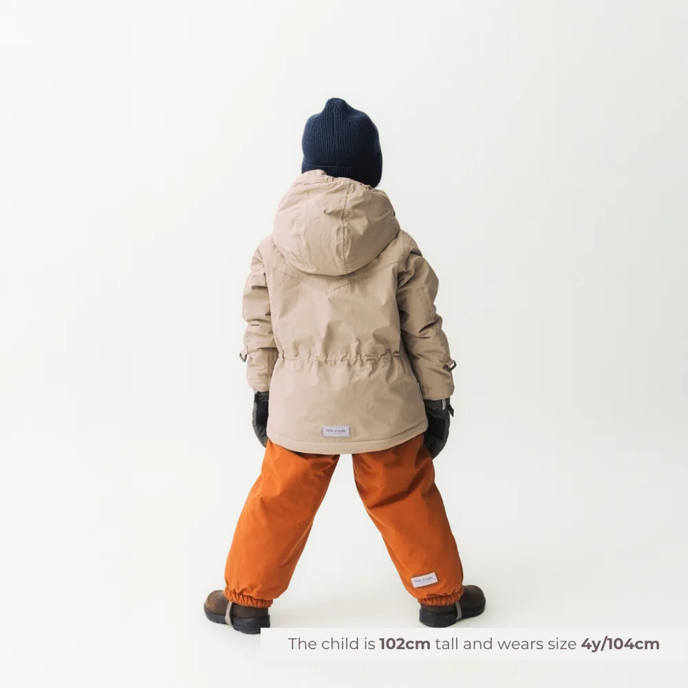 Mini A Ture - MATWILAS snow pants. - Leather brown