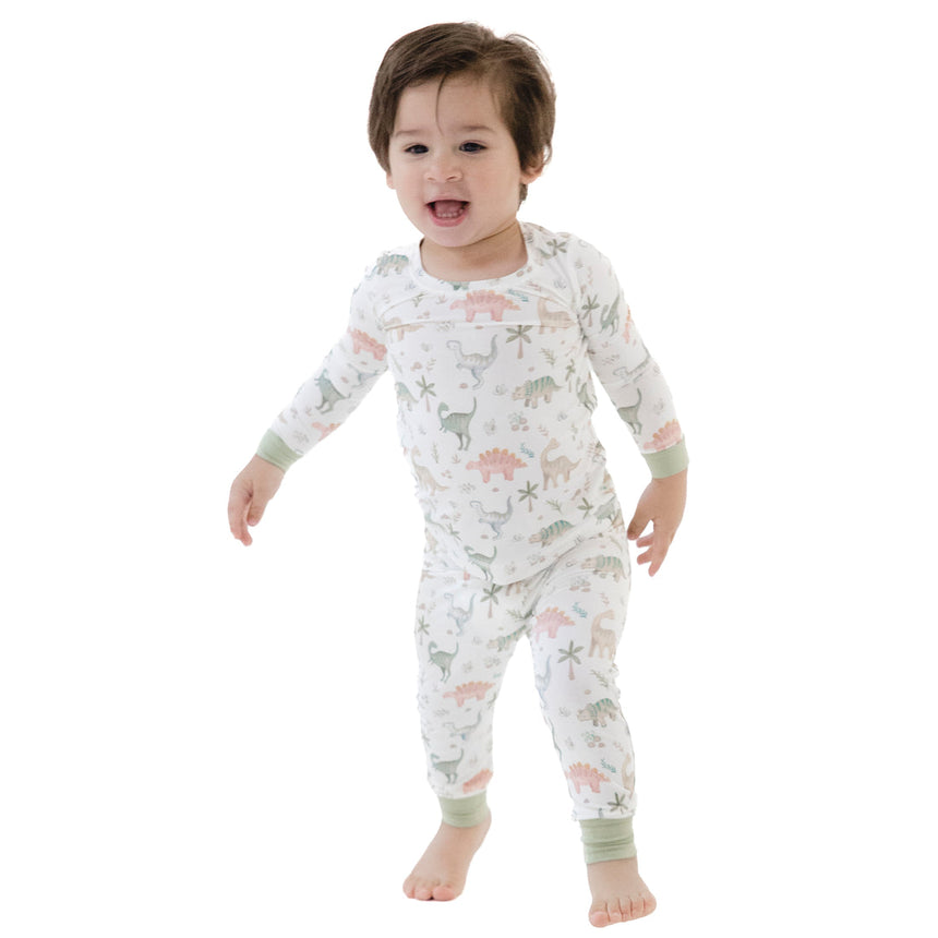 Angel Dear Convertible Romper - Sweet Baby Dinos