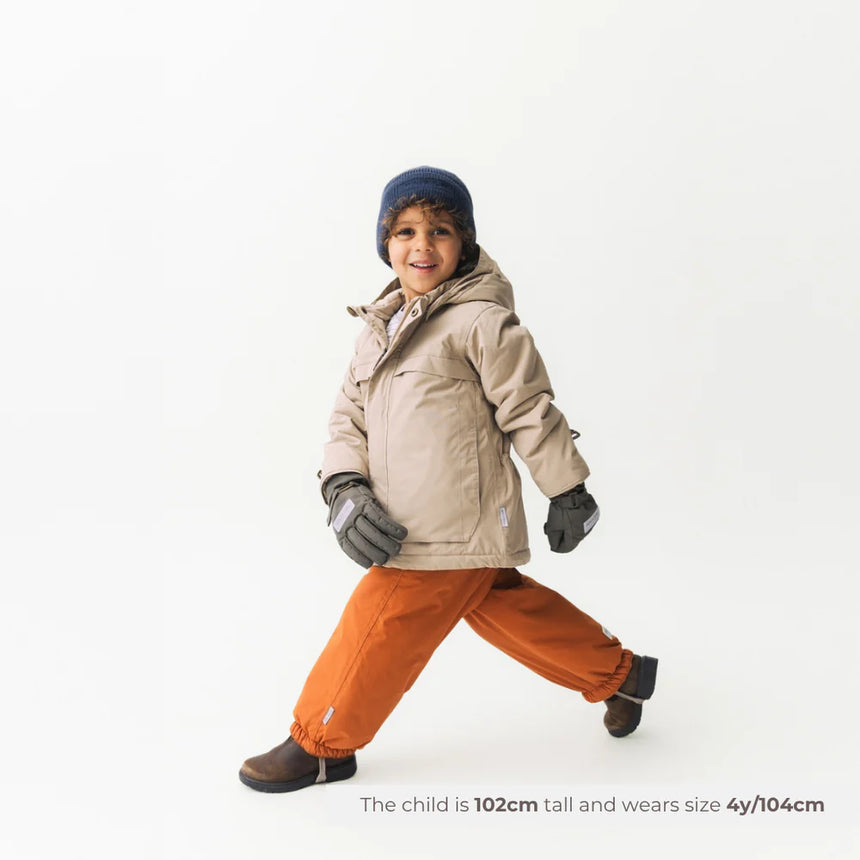 Mini A Ture - MATWILAS snow pants. - Leather brown