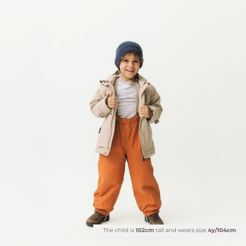 Mini A Ture - MATWILAS snow pants. - Leather brown