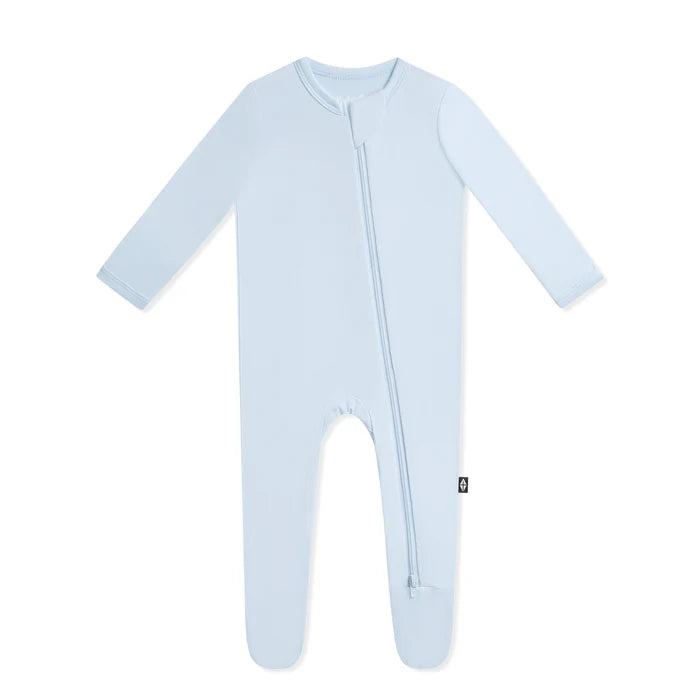 Kyte Baby Zippered Footie in Breeze