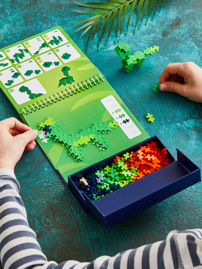 PlusPlus Puzzle By Number Activity Pad - Dinosaurs