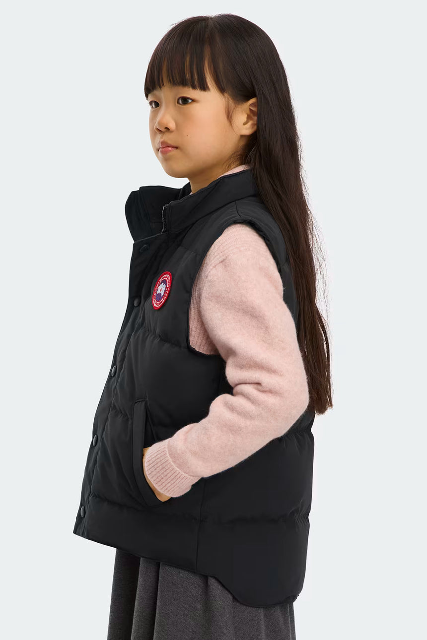 Gilet Vanier Canada Goose pour jeune 2024 – Noir