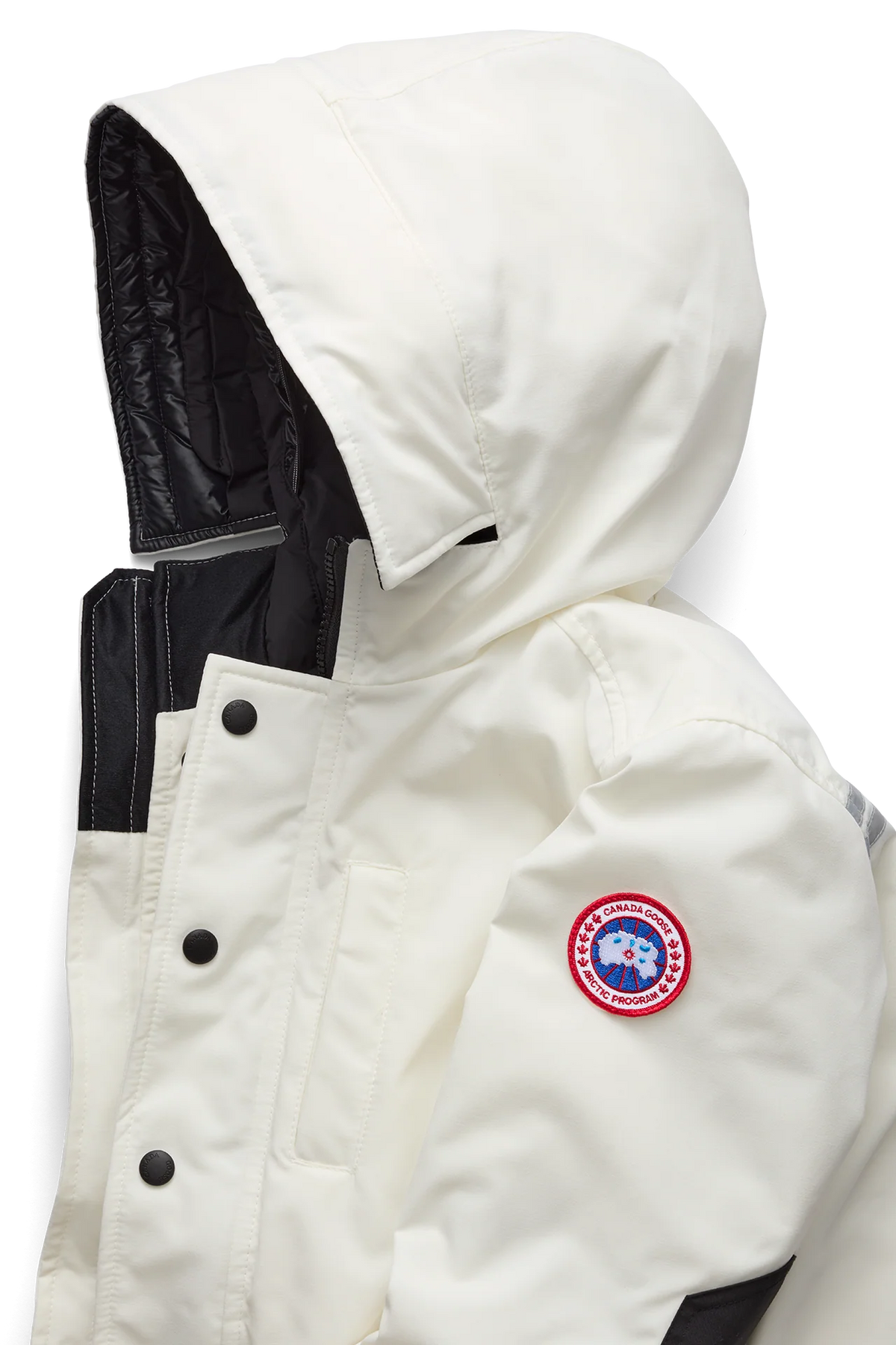 Canada Goose Youth Logan Parka - North Star White