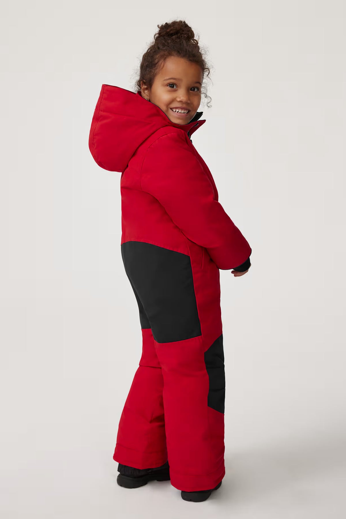 Canada Goose Kids Grizzly Snowsuit - Fortune Red - Size 2-3Y