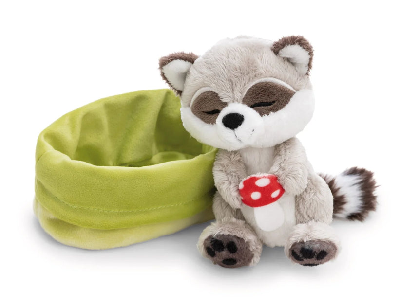 NICI Sleeping Pets - Raccoon