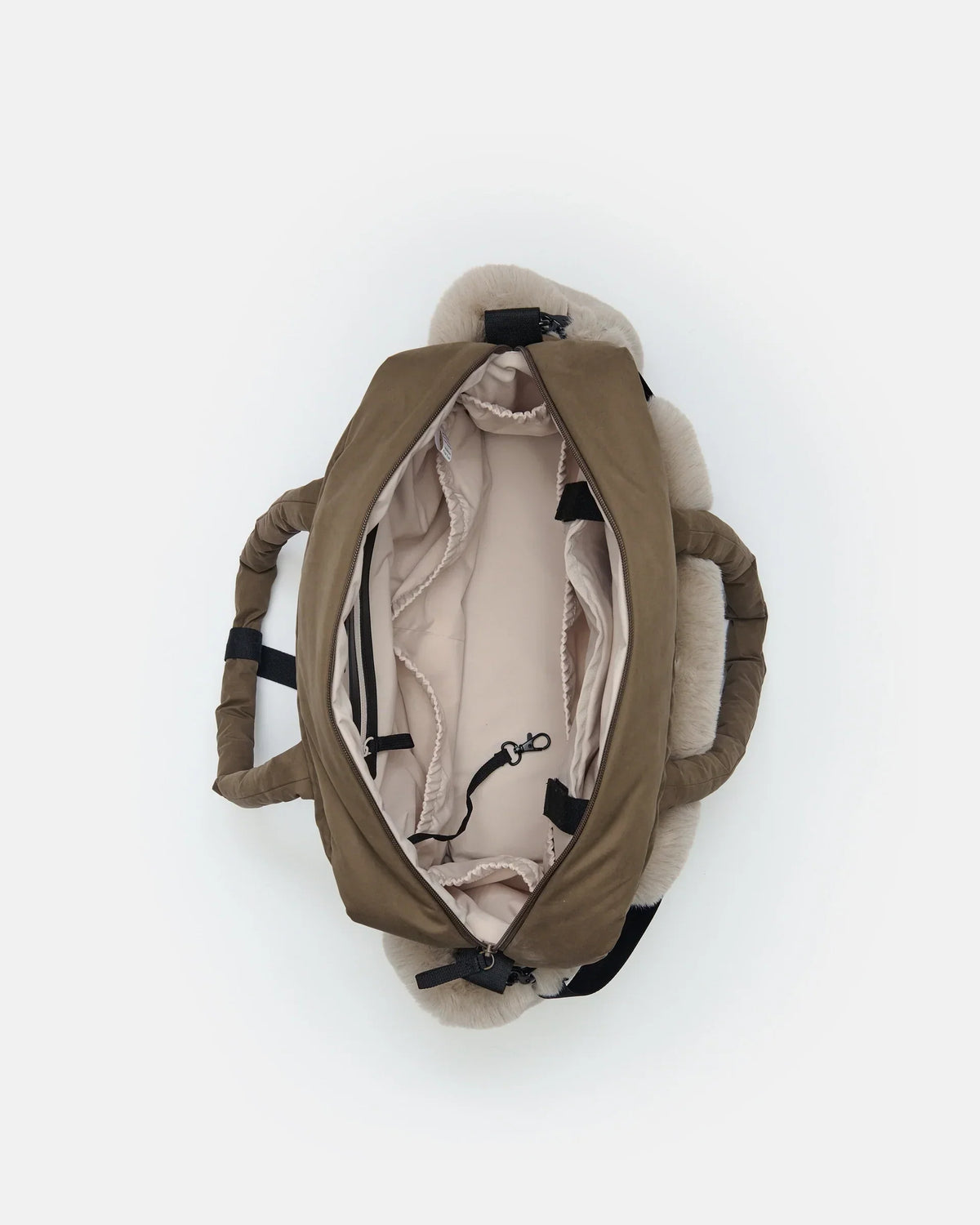7AM Enfant Soho Diaper Carryall - Helsinki Appliqué Moss Brown - Princess and the Pea Boutique