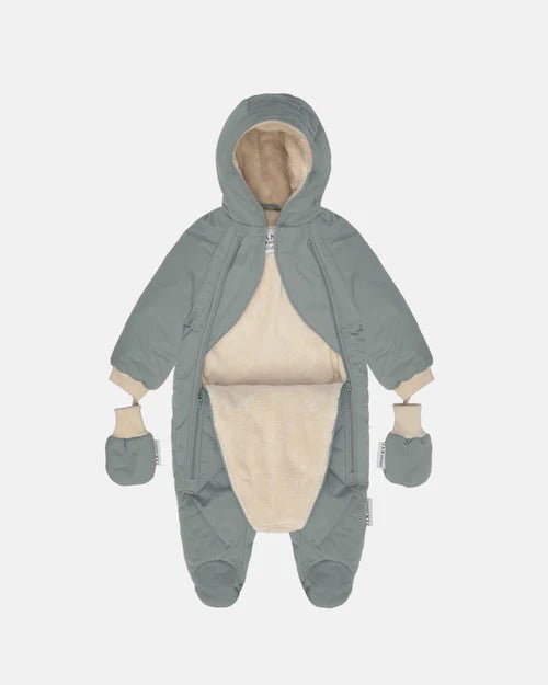 7AM Enfant Baby Snow Jumpsuit - Benji Plush Mirage - Princess and the Pea Boutique