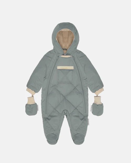 7AM Enfant Baby Snow Jumpsuit - Benji Plush Mirage - Princess and the Pea Boutique