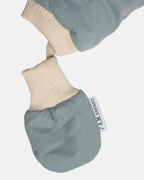 7AM Enfant Baby Snow Jumpsuit - Benji Plush Mirage - Princess and the Pea Boutique