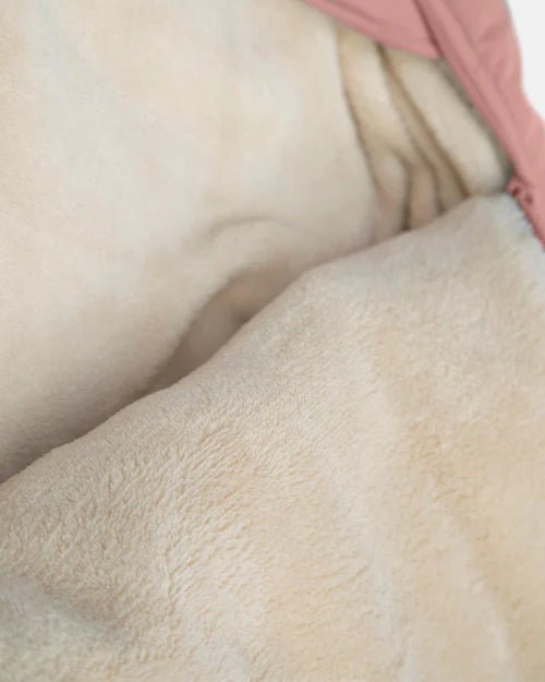 7AM Enfant Baby Snow Jumpsuit - Benji Plush Rose Dawn - Princess and the Pea Boutique