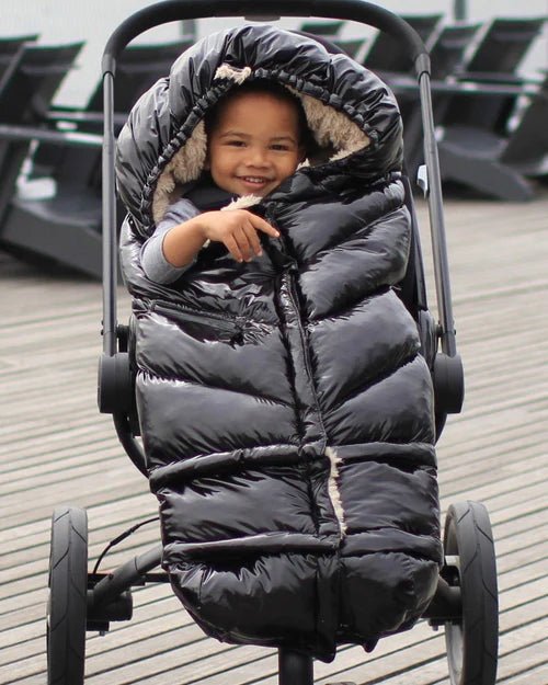 7AM Enfant Blanket 212 Evolution - Black Polar - Princess and the Pea Boutique