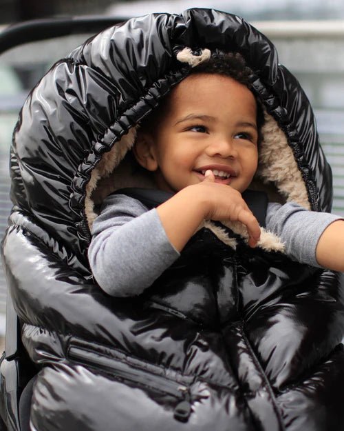 7AM Enfant Blanket 212 Evolution - Black Polar - Princess and the Pea Boutique