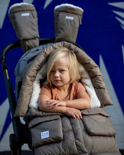 7AM Enfant Blanket 212 Evolution - Oslo Cloud Chestnut - Princess and the Pea Boutique