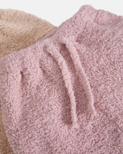 7AM Enfant Boxy Lounge Pants - Fuzzy Ash Rose - Princess and the Pea Boutique