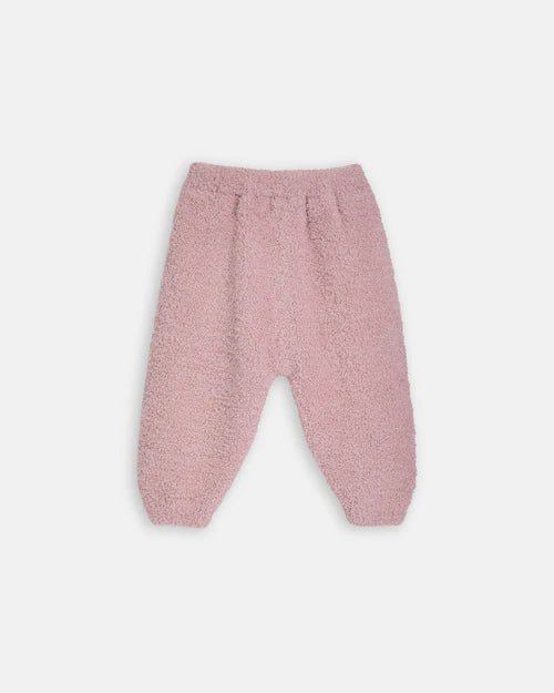 7AM Enfant Boxy Lounge Pants - Fuzzy Ash Rose - Princess and the Pea Boutique