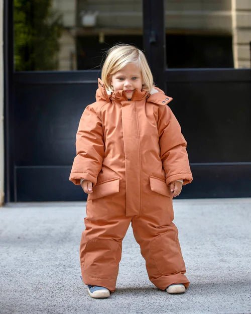 7AM Enfant Snowsuit Grand - Benji Plush Spice - Princess and the Pea Boutique