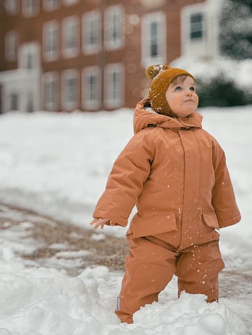 7AM Enfant Snowsuit Grand - Benji Plush Spice - Princess and the Pea Boutique