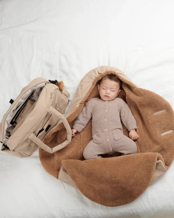7AM Enfant Soho Carryall Benji - Oat - Princess and the Pea Boutique