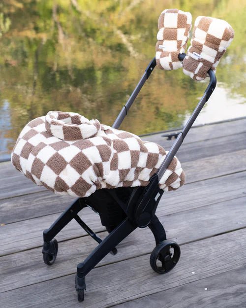 7AM Enfant Warmmuffs - Checker Berber - Princess and the Pea Boutique