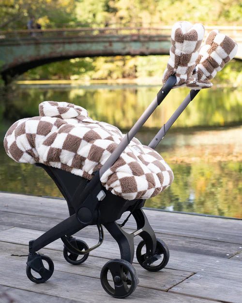 7AM Enfant Warmmuffs - Checker Berber - Princess and the Pea Boutique