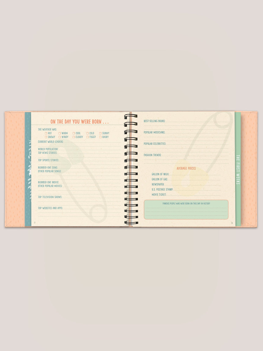 Bundle of Joy! Baby's First Years Journal