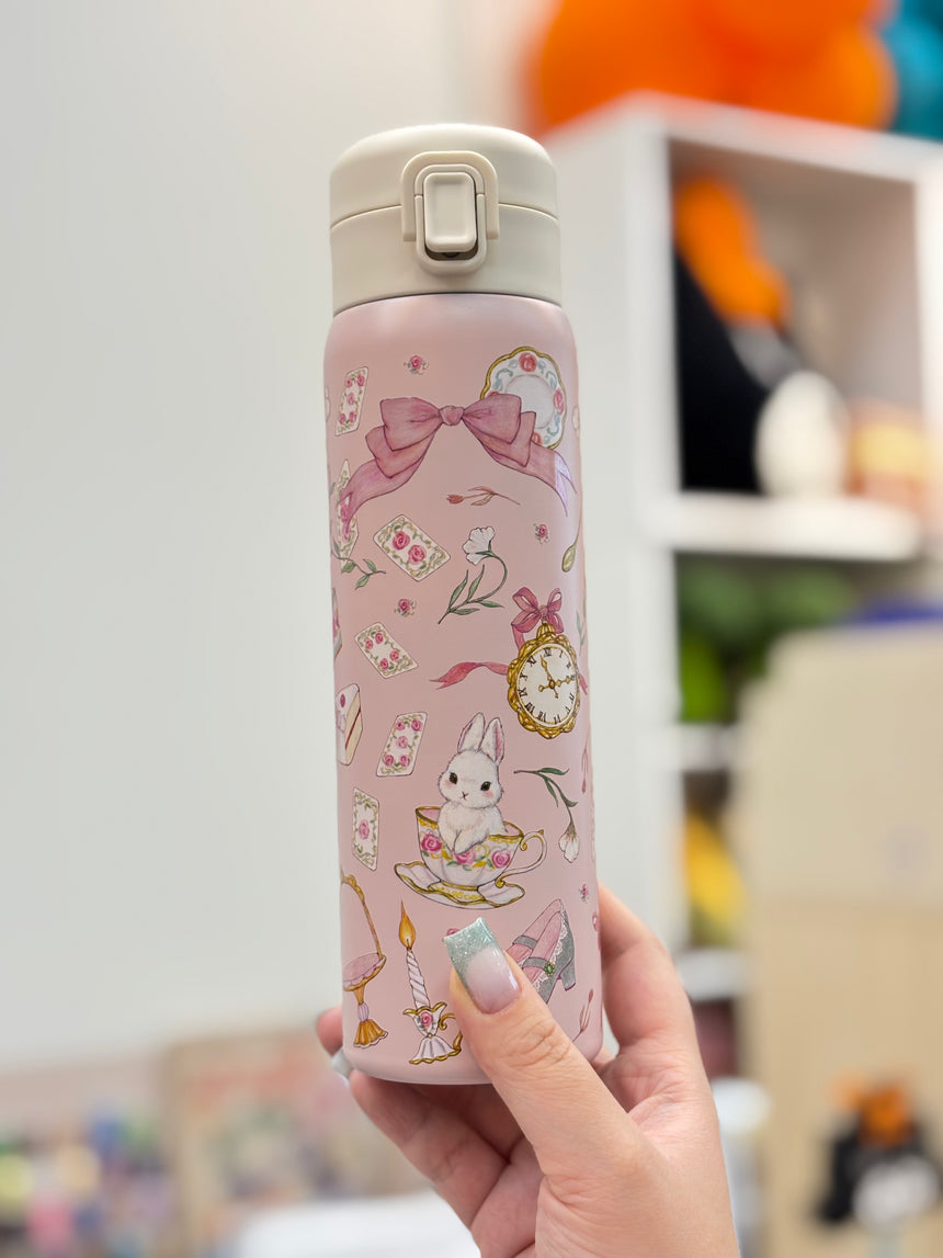 Skater Water Bottle Miki Takei Party One Push 480ml