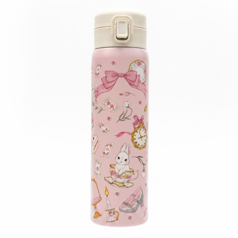 Skater Water Bottle Miki Takei Party One Push 480ml