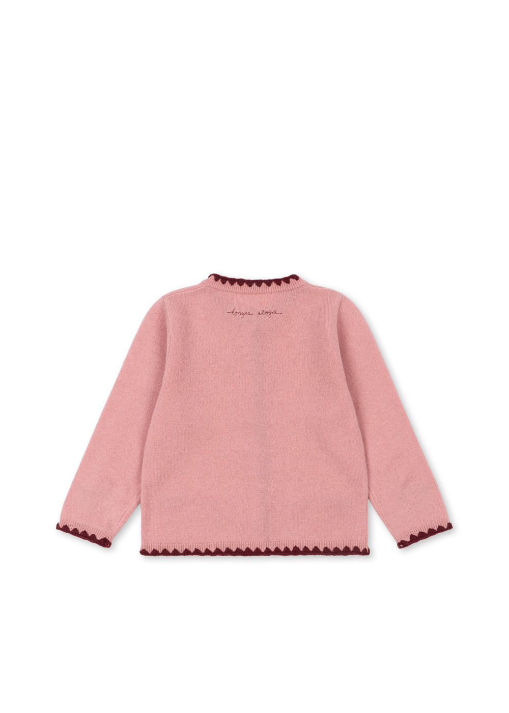 Konges Slojd Collette Cardigan - Pale Blush - Princess and the Pea Boutique
