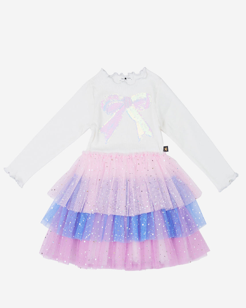 Petite Hailey Kim 3 Layered Tutu - White