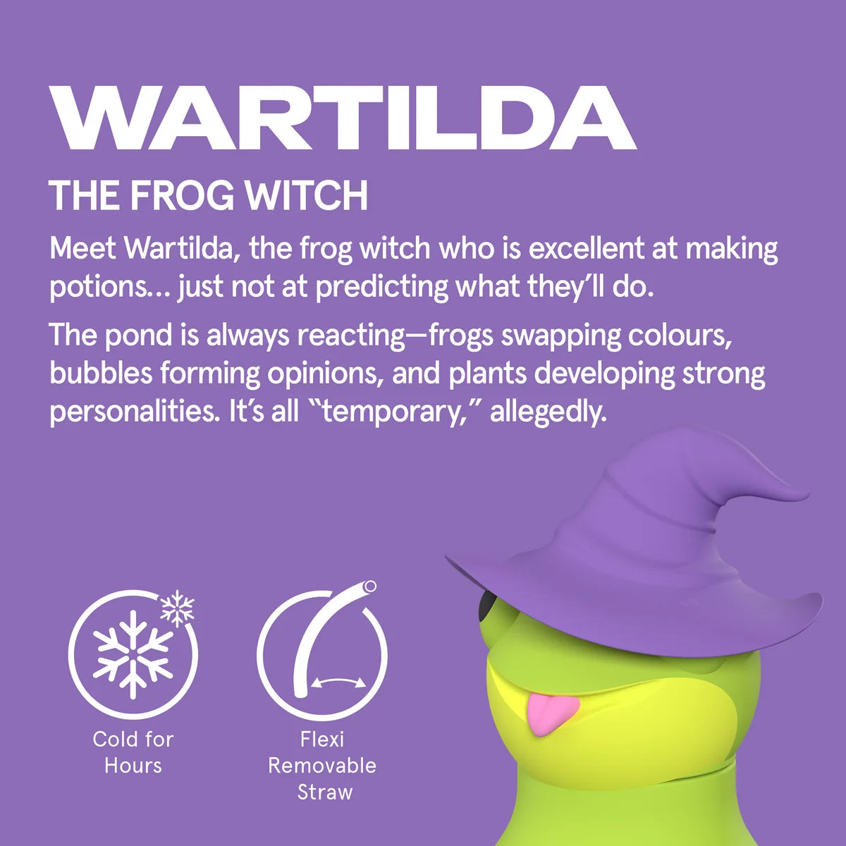 Asobu Witch Spookie Bottle
