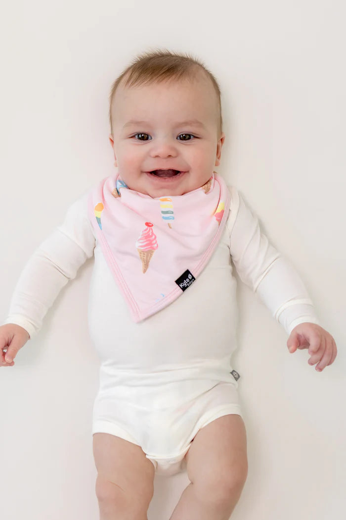 Kyte Baby Bib in Sakura Ice Cream