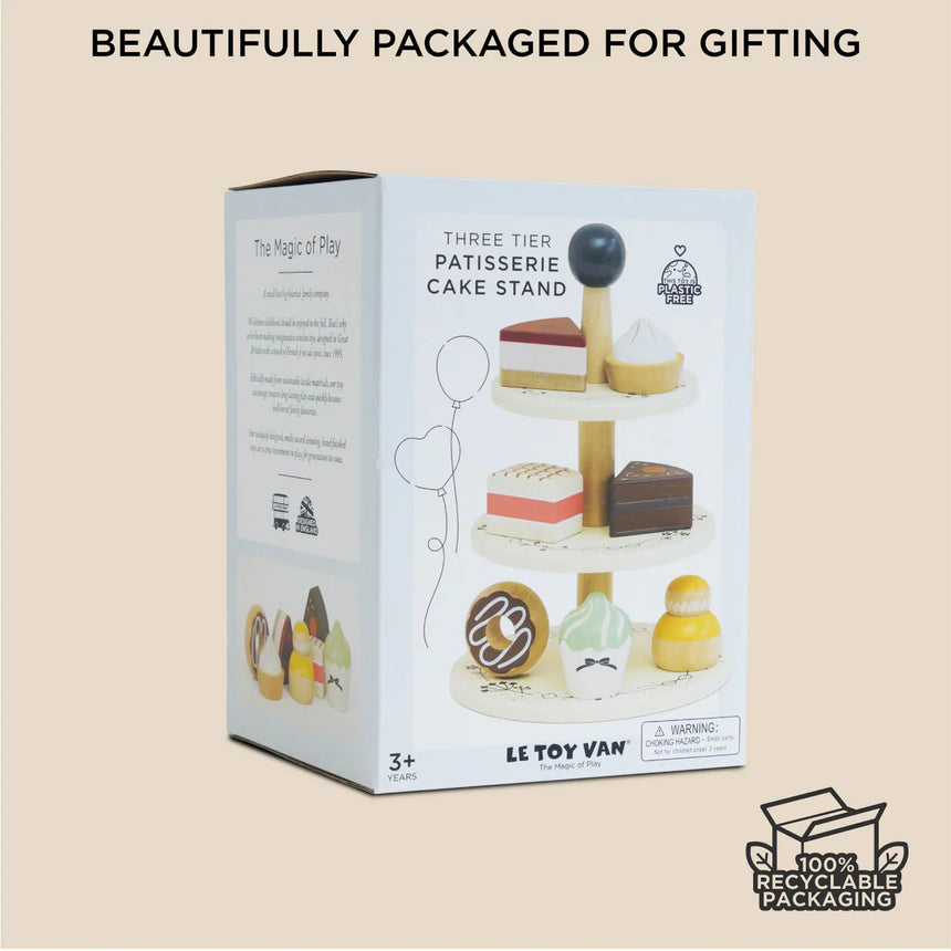 Le Toy Van Three Tier Cake Stand