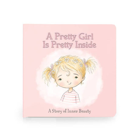 A Pretty Girl Board Book - (Blonde Hair) - Princess and the Pea Boutique