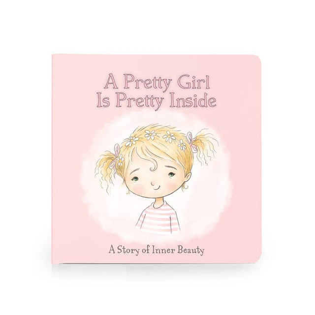 A Pretty Girl Board Book - (Blonde Hair) - Princess and the Pea Boutique