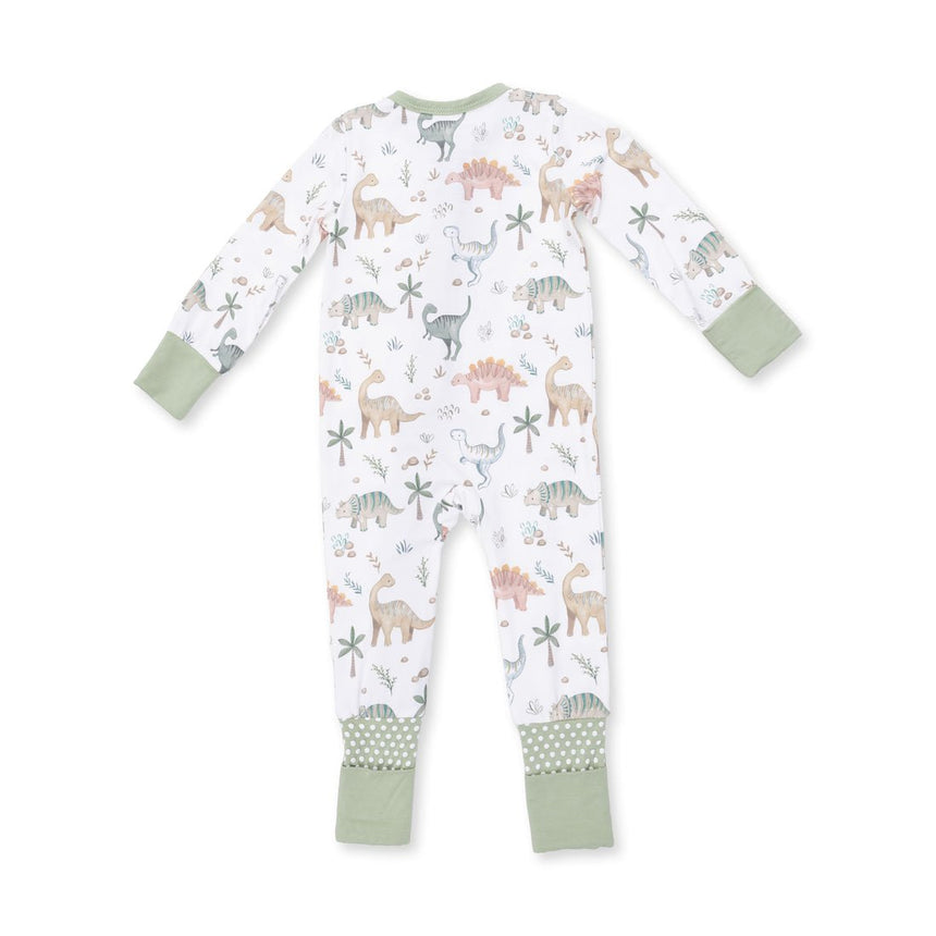 Angel Dear Convertible Romper - Sweet Baby Dinos - Princess and the Pea Boutique