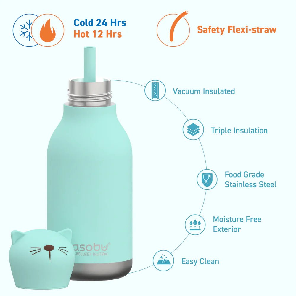 Asobu Kitty Bestie Bottle - Princess and the Pea Boutique