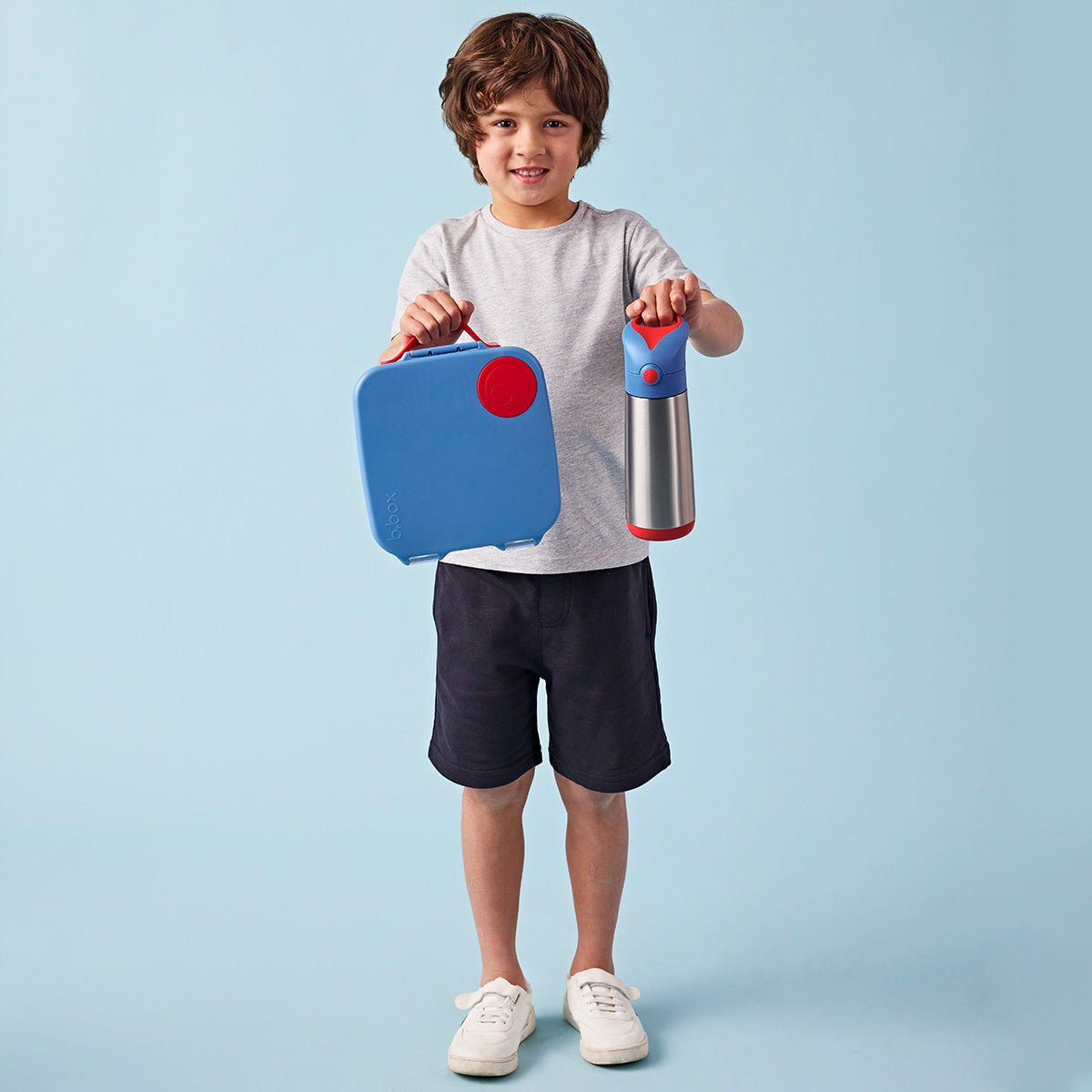 B. Box Insulated Drink Bottle500ml - Blue Blaze - Princess and the Pea Boutique