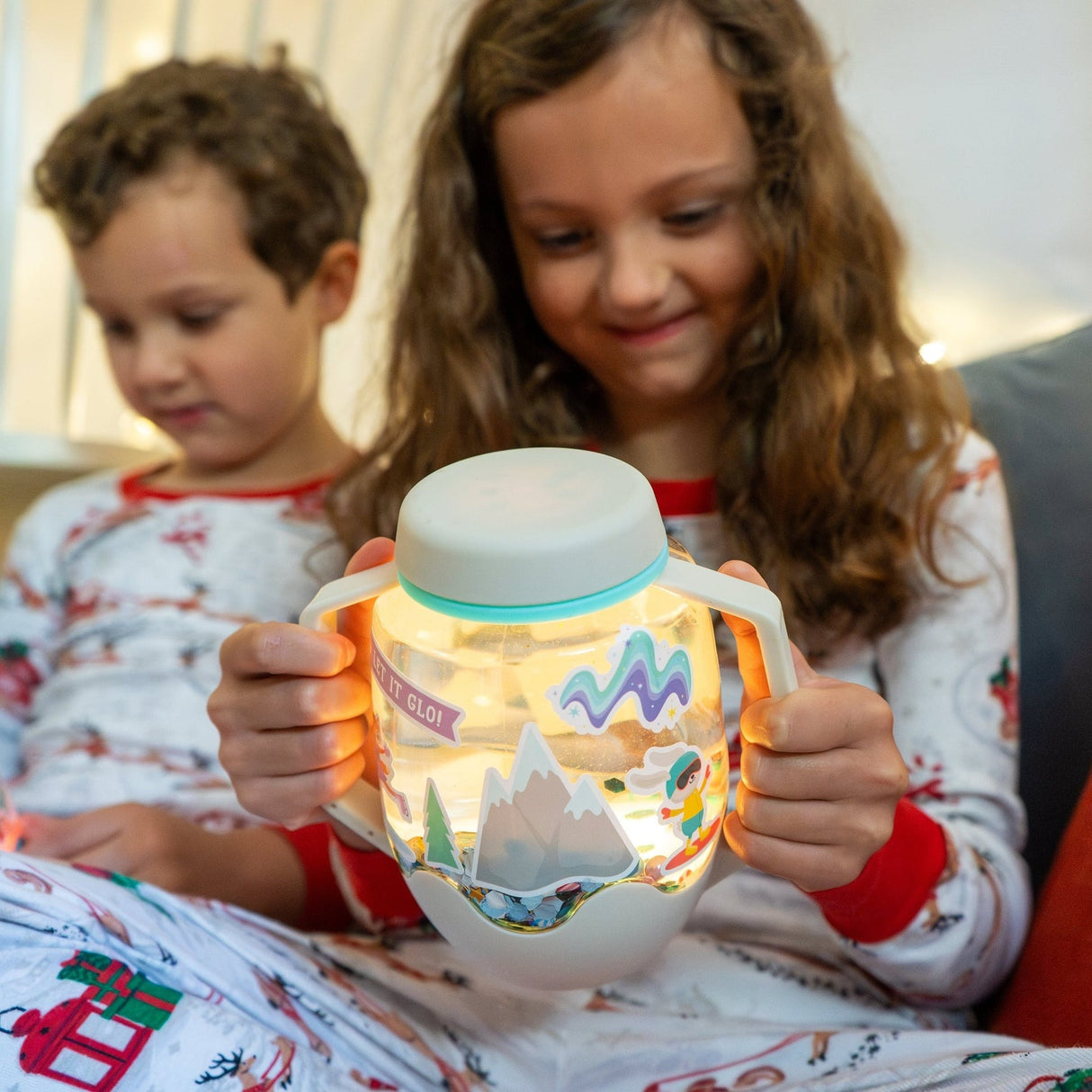 Glo Pals DIY Sensory Jar Gift Set - Sensory Snowglobe