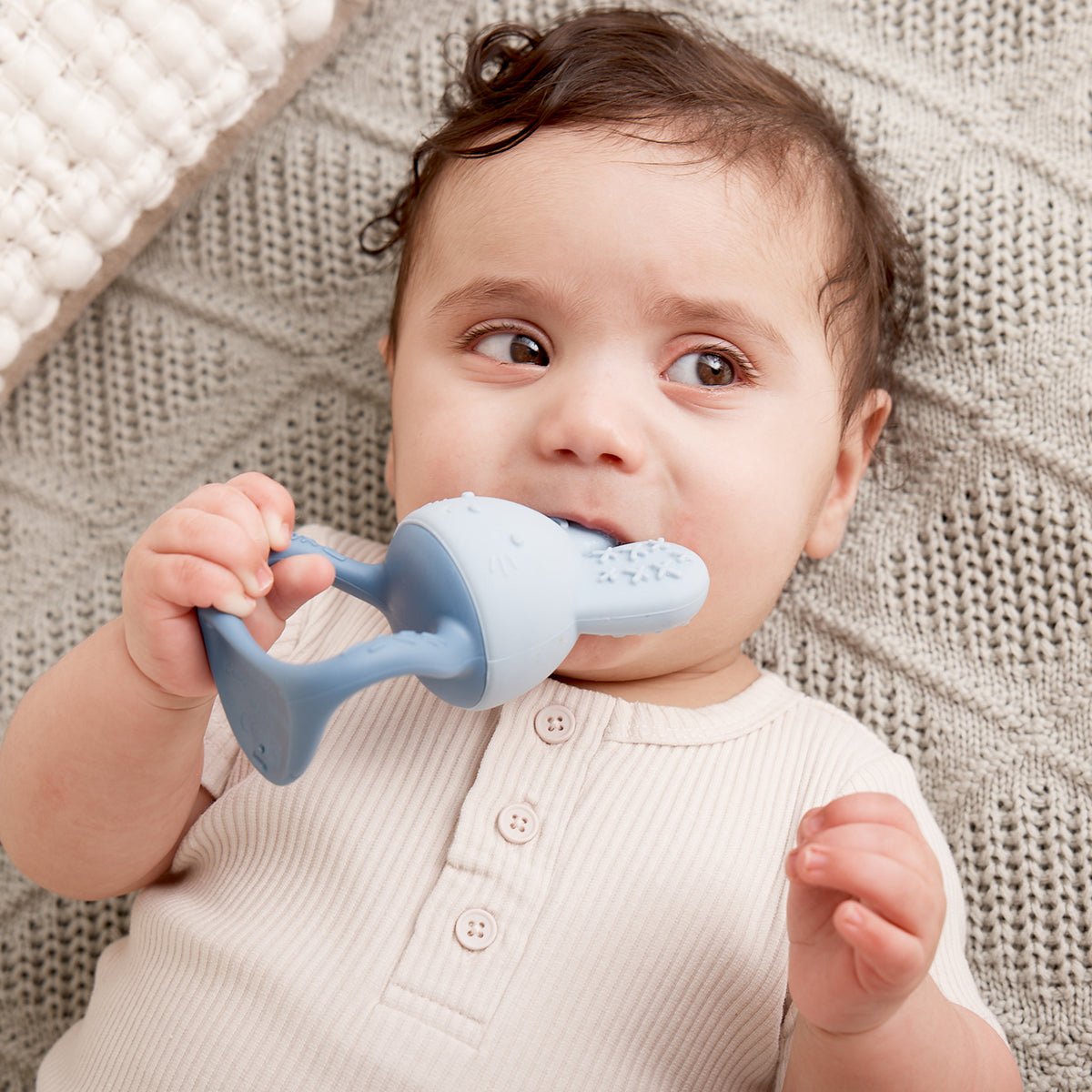 B.BOX Chill + Fill Teether Lullaby Blue - Princess and the Pea Boutique